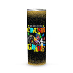 Back To School Skinny Tumbler Im Ready To Crush 4th Grade With Funny Puzzle Boy Back To School Gift - Scotstee Shop