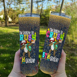Back To School Skinny Tumbler Im Ready To Crush 5th Grade Sloth Back To School Gift - Scotstee Shop
