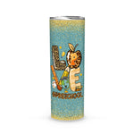 Back To School Skinny Tumbler Leopard Love Preschool Back To School Teacher Life Kids Back To School Gift - Scotstee Shop