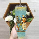 Back To School Skinny Tumbler Leopard Love Preschool Back To School Teacher Life Kids Back To School Gift - Scotstee Shop