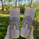 Back To School Skinny Tumbler Middle School Teacher Life Teacher Rainbow Back To School Gift - Scotstee Shop
