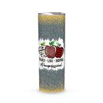 Back To School Skinny Tumbler Paraprofessional Back To School Gift - Scotstee Shop