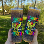 Back To School Skinny Tumbler roaring into preschool t rex back to school dinosaur back to school tumbler back to school gift - Scotstee Shop