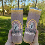 Back To School Skinny Tumbler School Counselor Every Voice Matters Elementary Motivational Back To School Gift - Scotstee Shop