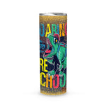 Back To School Skinny Tumbler School Dino Back To School Dinosaur Roaring Into Preschool Gift back to school tumbler back to school gift - Scotstee Shop