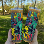Back To School Skinny Tumbler School Dino Back To School Dinosaur Roaring Into Preschool Gift back to school tumbler back to school gift - Scotstee Shop
