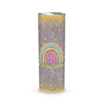 Back To School Skinny Tumbler School Librarian Rainbow Gift Back To School Gift - Scotstee Shop
