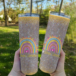 Back To School Skinny Tumbler School Librarian Rainbow Gift Back To School Gift - Scotstee Shop