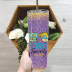 Back To School Skinny Tumbler School Security Off Duty Teacher Summer Vacation Funny Back To School Gift - Scotstee Shop