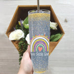 Back To School Skinny Tumbler School Social Worker Rainbow Back To School Gifts - Scotstee Shop