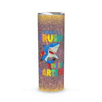 Back To School Skinny Tumbler Shark I Am Ready To Crush Kinder Garten Back To School Gift - Scotstee Shop
