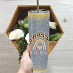 Back To School Skinny Tumbler Third Grade Rainbow Girls Boys Teacher Team 3rd Grade Squad Back To School Gifts - Scotstee Shop