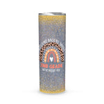 Back To School Skinny Tumbler Welcome Back To School 2nd Grade Teacher Leopard Rainbow Back To School Gifts - Scotstee Shop