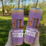 Back To School Skinny Tumbler Wild About My Students Shirt Animals Teacher Gift Back To School Gift - Scotstee Shop