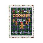 Products Personalized Gift Tartan Plaid Blanket Clan Galbraith Modern With Christmas Cookie Baking Crew Christmas Gift Blanket, Plaid Blanket, Christmas Fleece Blanket, Christmas Blanket, Tartan Blanket, Scottish Blanket, Scotland Blanket, Family Name Blanket, Custom Blanket, Personalized Blanket
