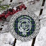 Baillie Clan Tartan Crest Badge Plaid Ornament Gift. Christmas Tree Ornament Baillie Clan Tartan Ornament Great Christmas Ornaments Gift - Scotstee Shop