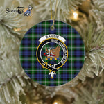 Baillie Scottish Clan Plaid Ornament Gift. Christmas Tree Ornament Baillie Clan Tartan Ornament Great Christmas Ornaments Gift - Scotstee Shop