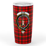 Bain Tartan Tumbler Scottish Bain Plaid Tumbler - Scotstee Shop