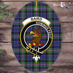 Baird Scottish Clan Plaid Ornament Gift. Christmas Tree Ornament Baird Clan Tartan Ornament,  ceramic ornament, personalized christmas ornaments, christmas tree ornaments, christmas door decorations, Plaid Ornament, Tartan Ceramic Ornament