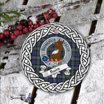 Baird Scottish Clan Tartan Crest Badge Plaid Ornament Gift. Christmas Tree Ornament Baird Clan Tartan Ornament,  ceramic ornament, personalized christmas ornaments, christmas tree ornaments, christmas door decorations, Plaid Ornament, Tartan Ceramic Ornament