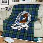 Baird Tartan Blanket Plaid Blanket Baird Ancient Clan Badge Tartan Blanket - Scotstee Shop