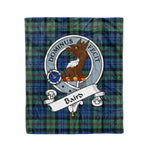 Baird Tartan Blanket Plaid Blanket Baird Ancient Clan Badge Tartan Blanket - Scotstee Shop