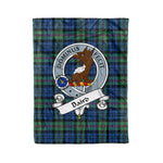 Baird Tartan Blanket Plaid Blanket Baird Ancient Clan Badge Tartan Blanket - Scotstee Shop