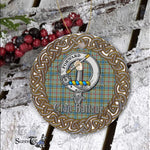Balfour Celtic Circle Plaid Ornament Gift. Christmas Tree Ornament Balfour Clan Tartan Ornament Great Christmas Ornaments Gift - Scotstee Shop