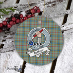 Balfour Scottish Clan Badge Plaid Ornament Gift. Christmas Tree Ornament Balfour Clan Tartan Ornament Great Christmas Ornaments Gift - Scotstee Shop