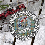 Balfour Scottish Clan Tartan Crest Badge Plaid Ornament Gift. Christmas Tree Ornament Balfour Clan Tartan Ornament,  ceramic ornament, personalized christmas ornaments, christmas tree ornaments, christmas door decorations, Plaid Ornament, Tartan Ceramic Ornament
