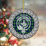 Bannerman Clan Tartan Crest Badge Plaid Ornament Gift. Christmas Tree Ornament Bannerman Clan Tartan Ornament Great Christmas Ornaments Gift - Scotstee Shop