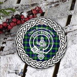 Bannerman Clan Tartan Crest Badge Plaid Ornament Gift. Christmas Tree Ornament Bannerman Clan Tartan Ornament Great Christmas Ornaments Gift - Scotstee Shop
