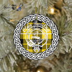 Barclay Clan Tartan Crest Badge Plaid Ornament Gift. Christmas Tree Ornament Barclay Clan Tartan Ornament Great Christmas Ornaments Gift - Scotstee Shop