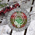 Baxter Clan Tartan Crest Badge Plaid Ornament Gift. Christmas Tree Ornament Baxter Clan Tartan Ornament Great Christmas Ornaments Gift - Scotstee Shop