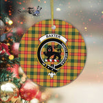 Baxter Scottish Clan Plaid Ornament Gift. Christmas Tree Ornament Baxter Clan Tartan Ornament Great Christmas Ornaments Gift - Scotstee Shop