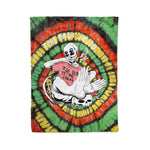 Scotstee Shop - Scotstee Shop Blanket Alien Smoking Cigarette Too Fast To Live Hippie Fleece Blanket-Recovered