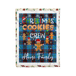 Personalized Gift Tartan Plaid Blanket Clan Home Ancient With Christmas Cookie Baking Crew Christmas Gift Blanket, Plaid Blanket, Christmas Fleece Blanket, Christmas Blanket, Tartan Blanket, Scottish Blanket, Scotland Blanket, Family Name Blanket, Custom Blanket, Personalized Blanket