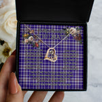 To My Beautiful Soulmate Necklace In Your Eyes I Have Found My Home Clan Allardice Tartan Forever Love Necklace
