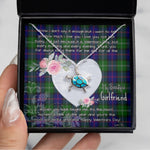 Sea Turtle Necklace Gift for My Beautiful Girlfriend Valentines Necklace Clan MacThomas Tartan Blue Turtle Necklace, Valentine Necklace Gift for Girlfriend Clan Mitchell Ancient Tartan Sunflower Pendant Necklace, Scottish Tartan Jewelry, valentine necklace, necklace girlfriend, necklace for wife, cute necklaces for girlfriend, jewelry for girlfriend, to my soulmate necklace, to my future wife necklace