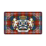 Doormat - Welcome Mat Scottish Fraser Ancient Tartan Door Mat, Plaid Doormat