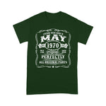 Vintage Born In May 1970 50th birthday 50 years old gift Birthday Shirt For 50th Birthday Shirt - Scotstee Shop
