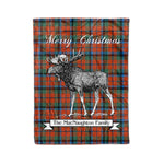 Tartan Blanket With Moose Clan MacNaughton Ancient Plaid Blanket Tartan Plaid Fleece Blanket, Christmas Blanket, tartan blanket, plaid blanket, red plaid blanket, buffalo plaid blanket, green plaid blanket, plaid fleece blanket, blue plaid blanket, red tartan blanket, tartan plaid blanket, black and white plaid blanket, christmas plaid blanket, orange plaid blanket, tartan plaid throw blanket, pink plaid blanket, brown plaid blanket, buffalo check blanket