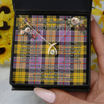 To My Beautiful Soulmate Necklace In Your Eyes I Have Found My Home Clan Culloden Tartan Wishbone Dancing Necklace