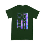Scotstee Shop - USA Flag Nurse Proud Shirt For Women Girls Love Nursing Day 4th Of July Shirt Nurse 4th of July Shirt