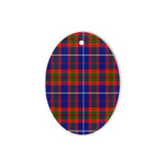 Trotter Tartan Oval Ornaments, Christmas Tree Ornament, Plaid Christmas Ornaments, Ceramic Oval Christmas Tree Decoration, Tartan Oval Ornaments, Christmas Tree Ornament, Plaid Christmas Ornaments, Ceramic Oval Christmas Tree Decoration