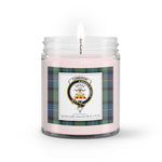 Soy Wax Candle - Buffalo Plaid Candle Clan Crest Badge Cameron of Erracht Ancient Tartan Plaid Soy Wax Candle, oil candle, candle handmade, wax candle, soy wax, nature wax, natural soy wax, natural soy candles, natural candle