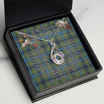 To My Beautiful Soulmate Necklace In Your Eyes I Have Found My Home Clan Gillies Tartan Rising Phoenix Necklace