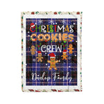 Products Personalized Gift Tartan Plaid Blanket Clan Dunlop Modern With Christmas Cookie Baking Crew Christmas Gift Blanket, Plaid Blanket, Christmas Fleece Blanket, Christmas Blanket, Tartan Blanket, Scottish Blanket, Scotland Blanket, Family Name Blanket, Custom Blanket, Personalized Blanket