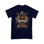 Vintage April 1981 Shirt 40 Years Old 40th Birthday Birthday Shirt Funny 40th Birthday T Shirts - Scotstee Shop