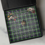 To My Beautiful Soulmate Necklace In Your Eyes I Have Found My Home Clan Farquharson Tartan Crown Pendant Necklace